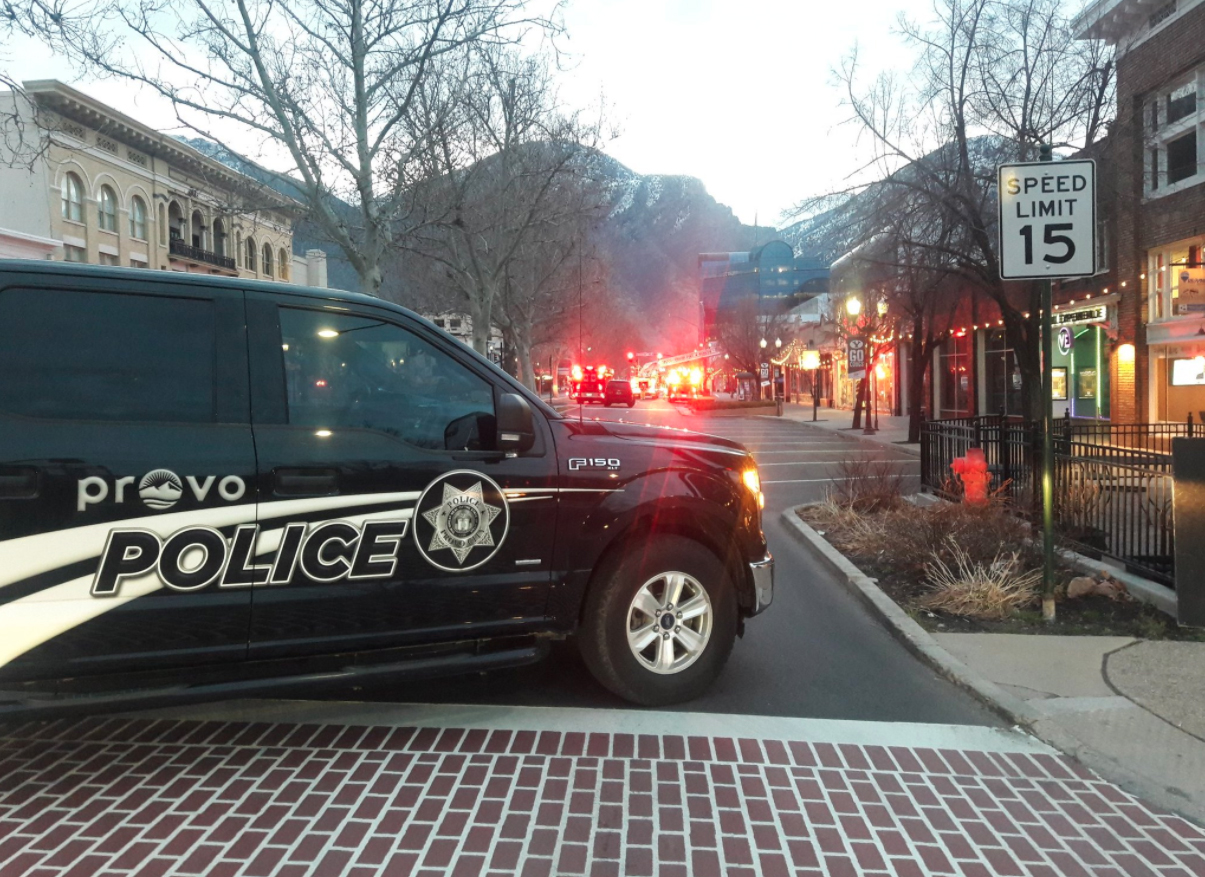 Fire that temporarily closed Provo Center Street 'suspicious,' officials say