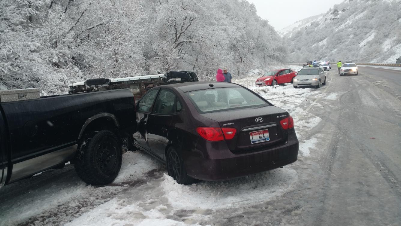 UHP trooper recovering after being struck by a car