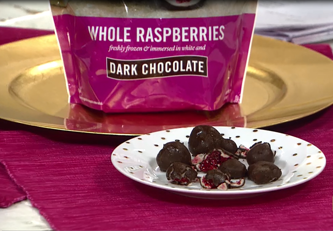 freeze dried chocolate covered raspberries