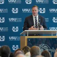 Bronco Mendenhall has 'extreme expectations' as he begins Utah State tenure