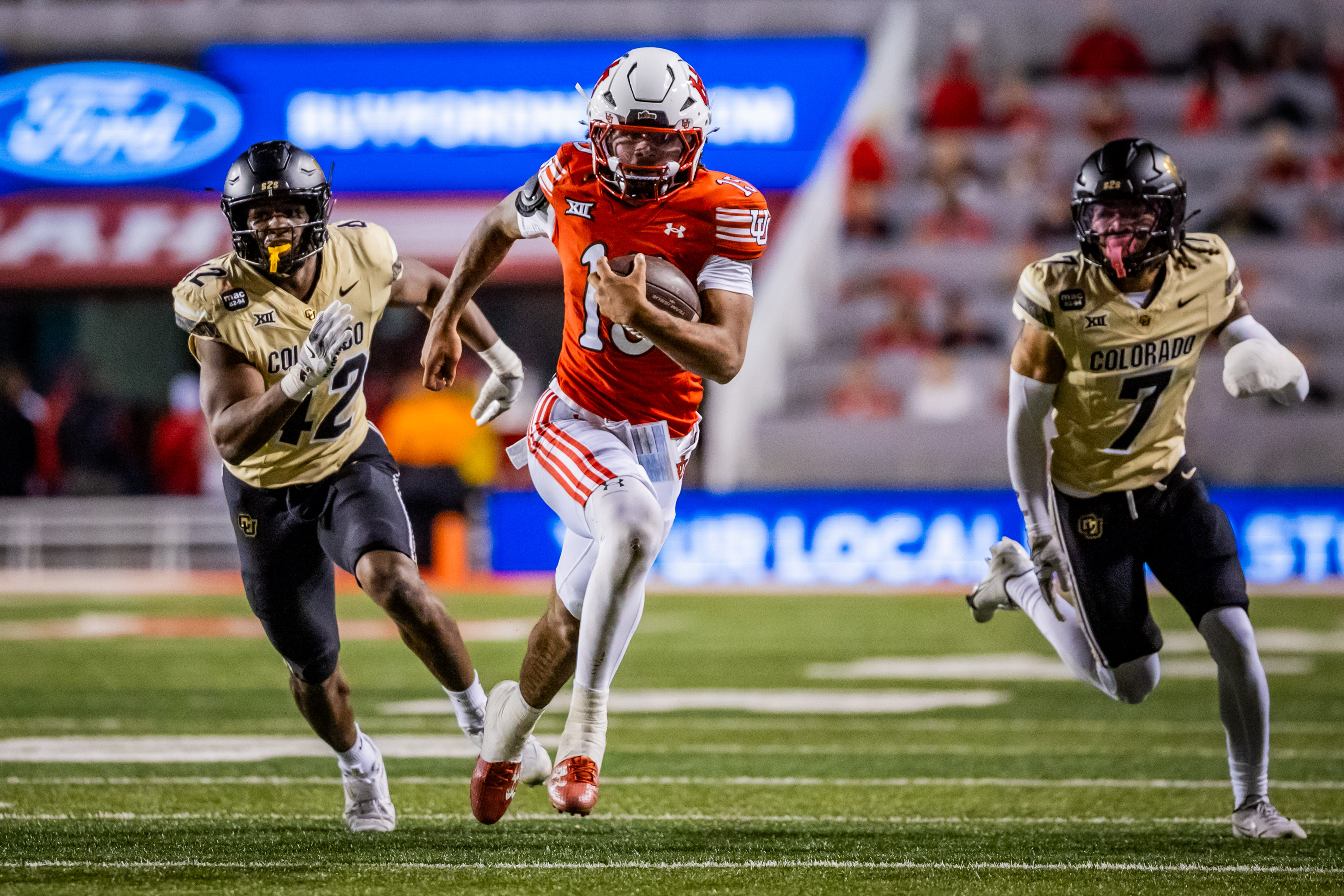 Free Byrd: Freshman QB rushes for 151 as Utah rolls to 53-7 win over Colorado
