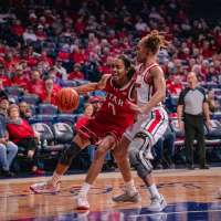 Lani White ties career high as Utah women's basketball holds on to beat Arizona