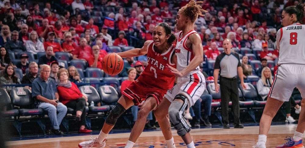 Lani White ties career high as Utah women's basketball holds on to beat Arizona