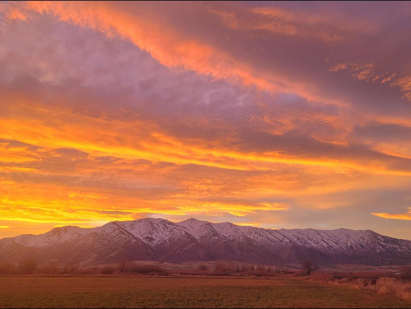 Wellsville Mountains-Photo Submitted By: Frank S.