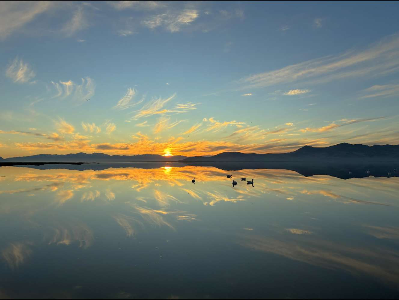 Sunset looking at Antelope -Photo Submitted By: James B.