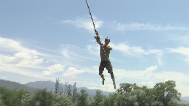 Mona Rope Swings Give Utah Teens End Of Summer Fun Ksl Com