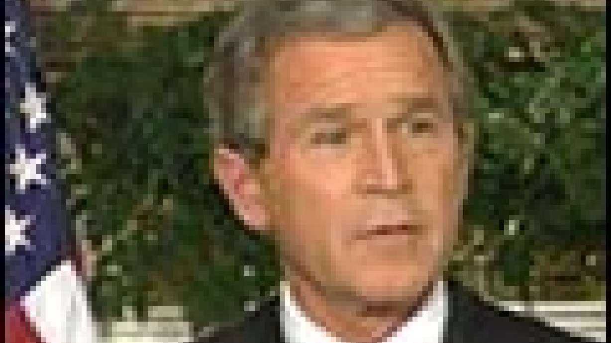 U.S. Dismantling al-Qaida, Bush Asserts