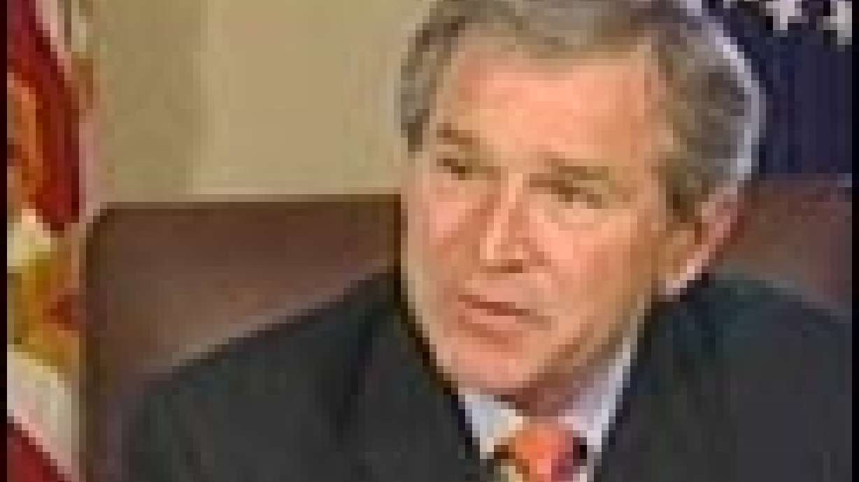 Bush Promises Unrelenting Military Campaign