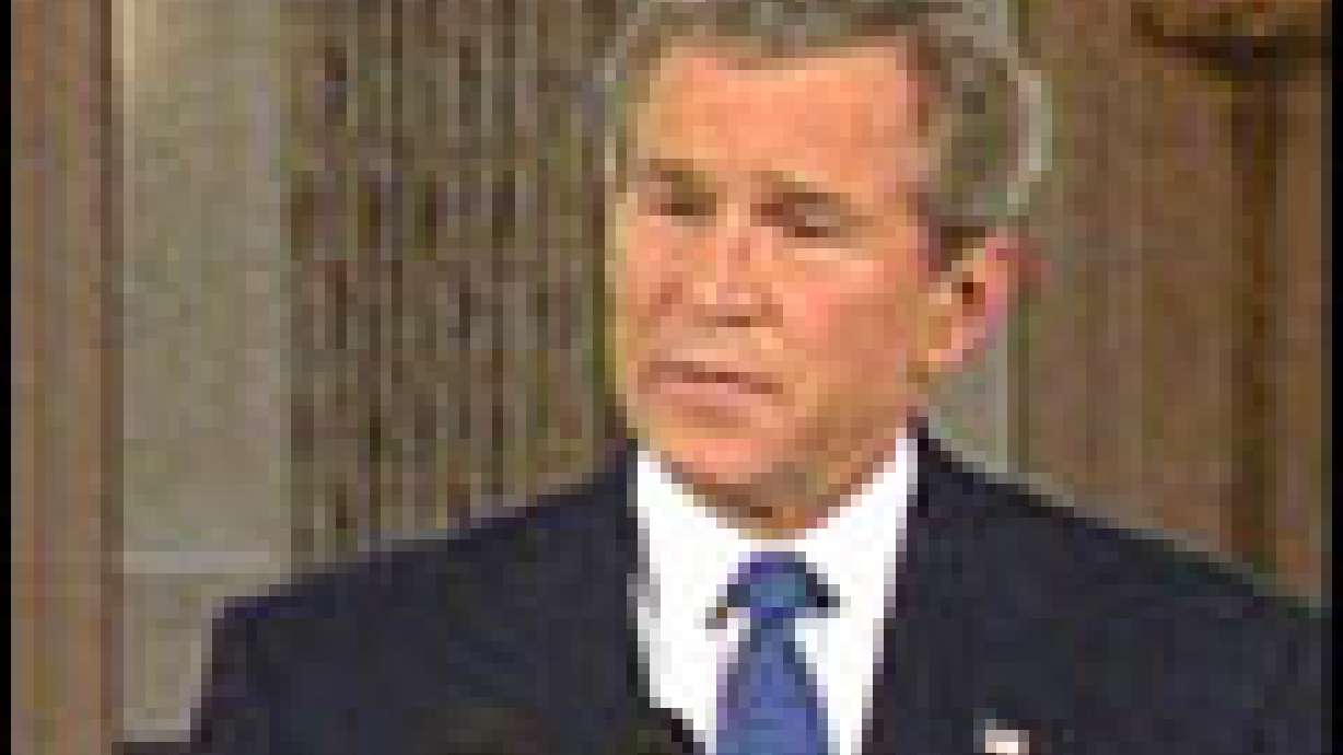 Bush Takes Responsibility for Iraq Claim