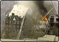 Apartment Residents Evacuate Quickly