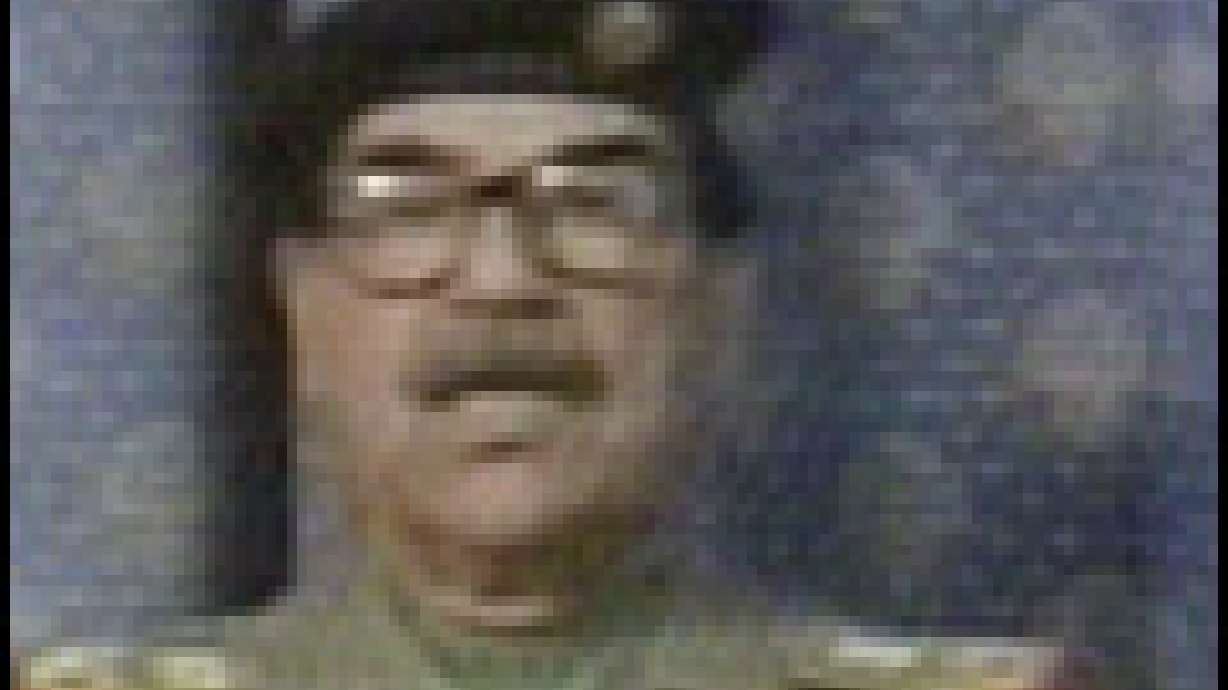 Saddam Video Authenticated
