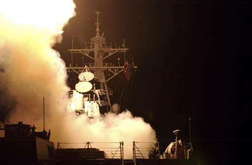 U.S. Forces Launch Strike Against Iraq