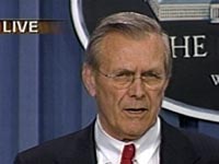 Rumsfeld: U.S. Hit Senior Iraqi Leadership Compound