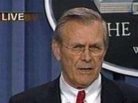 Rumsfeld: U.S. Hit Senior Iraqi Leadership Compound