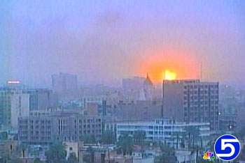 Attack on Iraq: Summary of Thursday's Activities