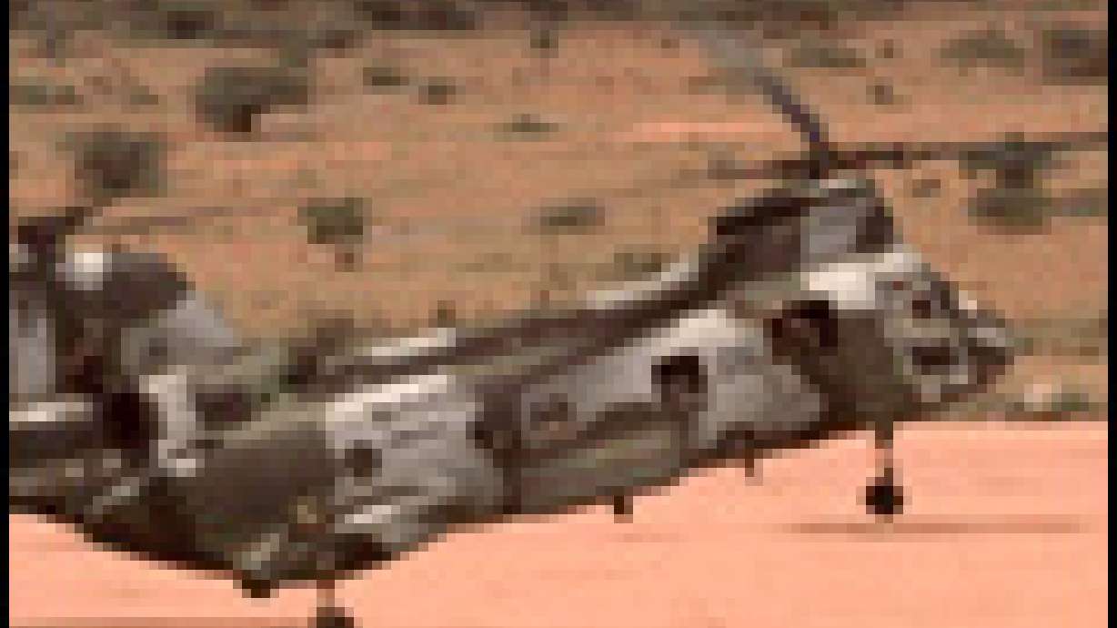 Marine Copter Reported Down in Iraq