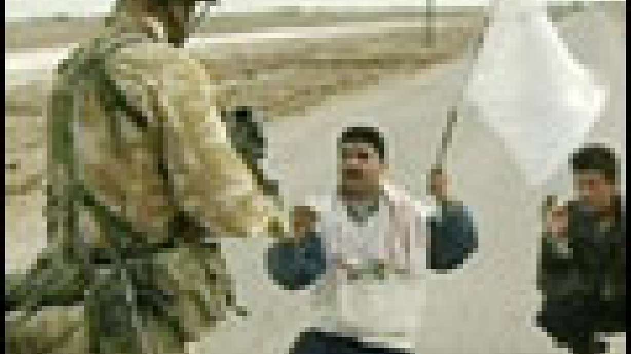 Red Cross Visits Iraqi POWs