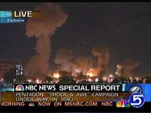 Baghdad Hit with "Shock & Awe"