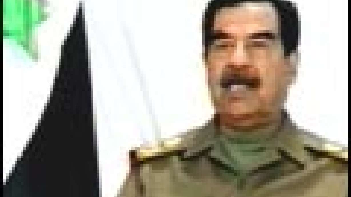 Saddam Appears on Iraqi TV