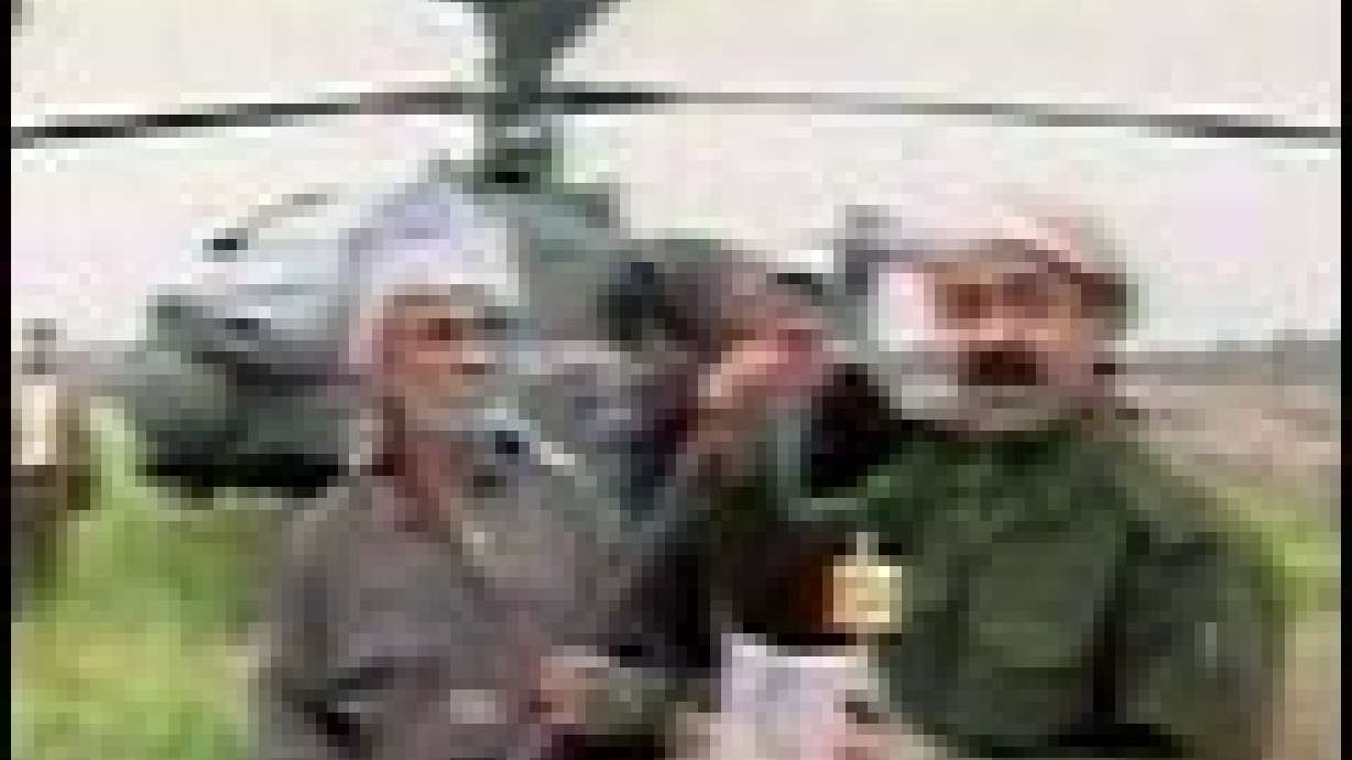 Iraq TV Shows Crew of Downed Apache