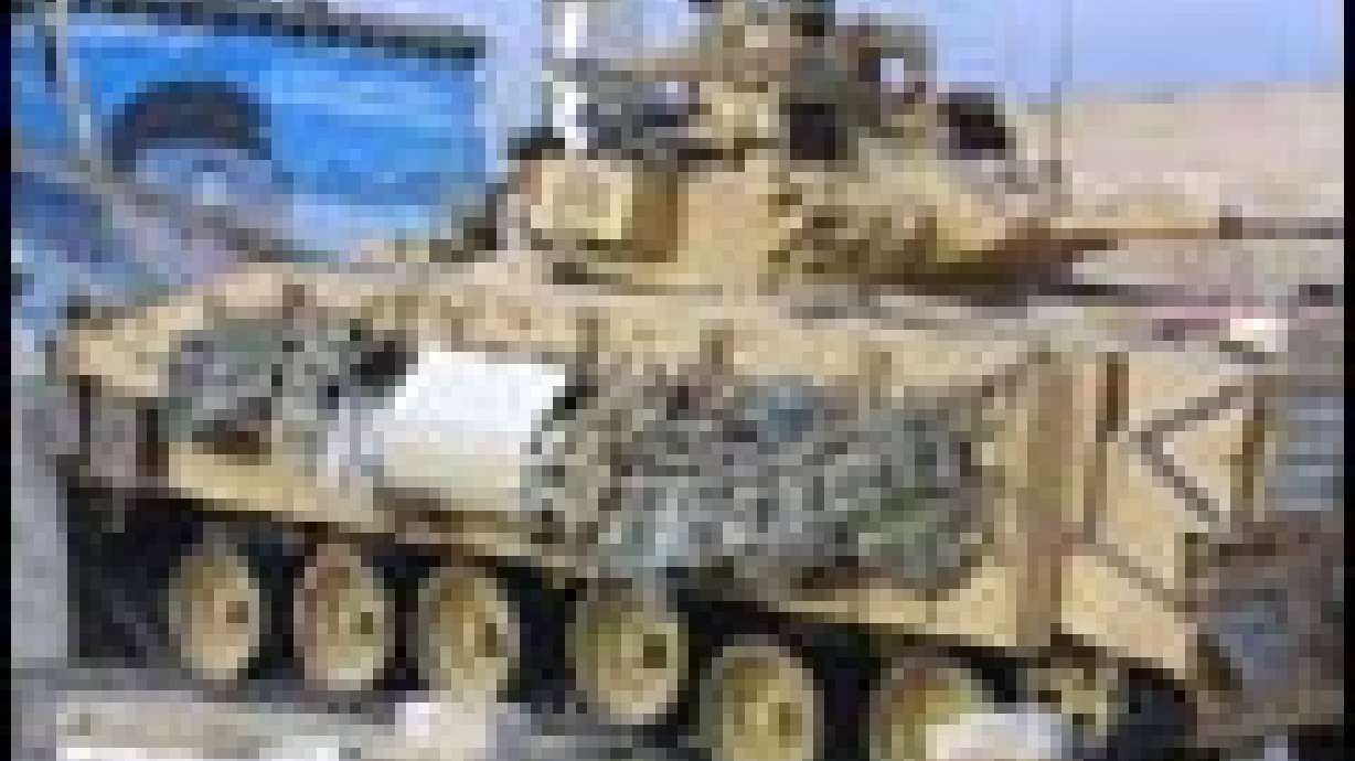 U.S. Displays Power in Baghdad