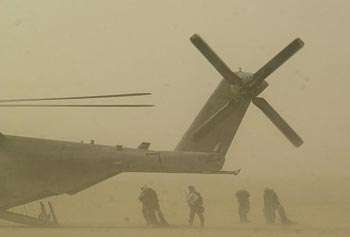 Storm Slows Troops' Progress; British Capture Senior Iraqi Official