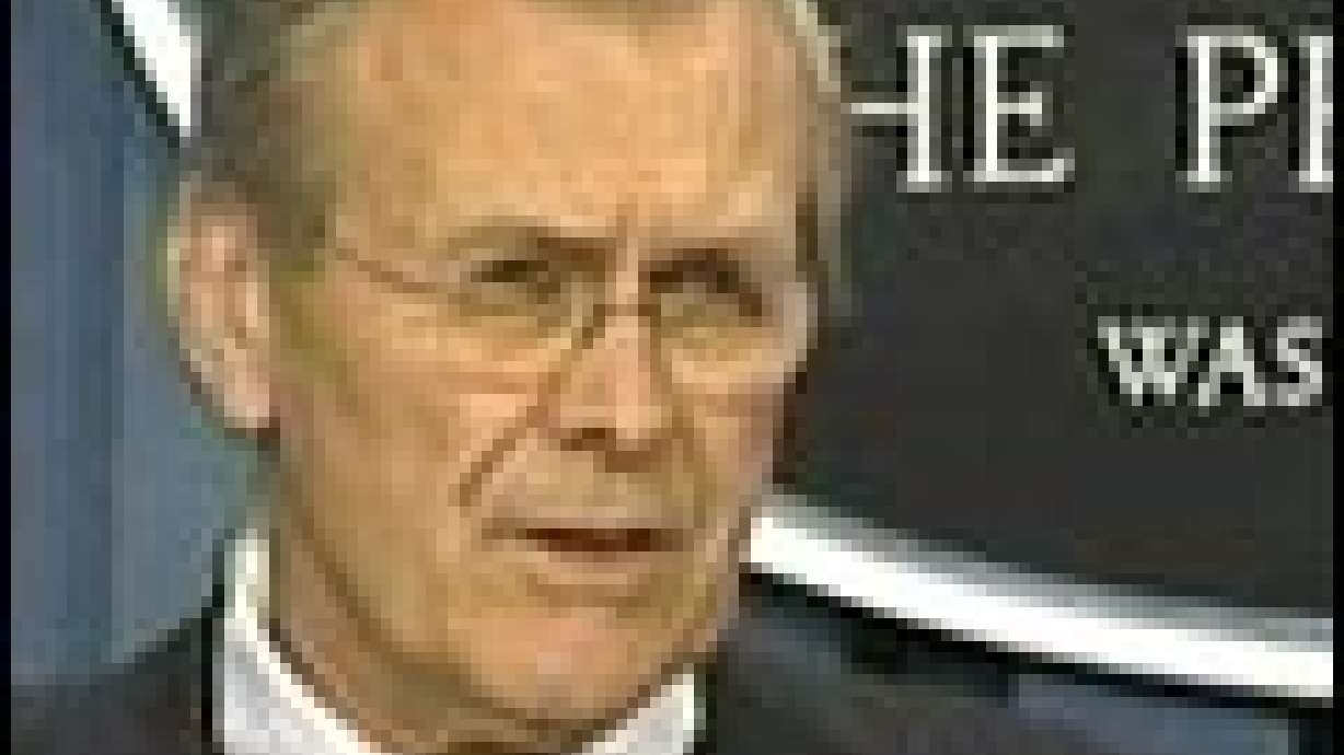 Rumsfeld: Coalition Takes Over 3,500 Iraqi Prisoners