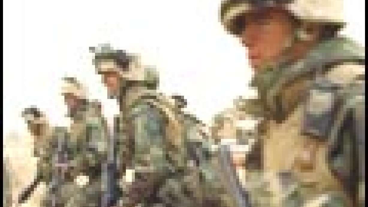 Marines Looking to Open Road to Baghdad