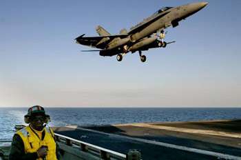 U.S.-Led Forces Bomb Iraqi Targets