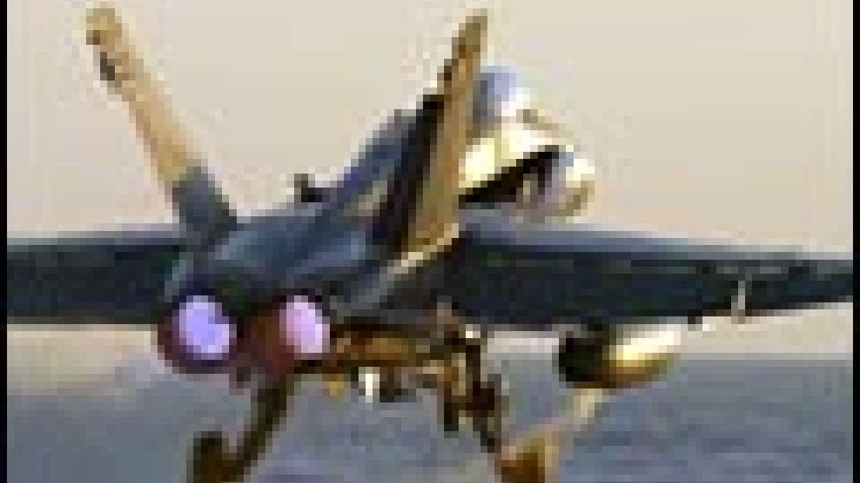 U.S. Aircraft Lands at Baghdad Airport