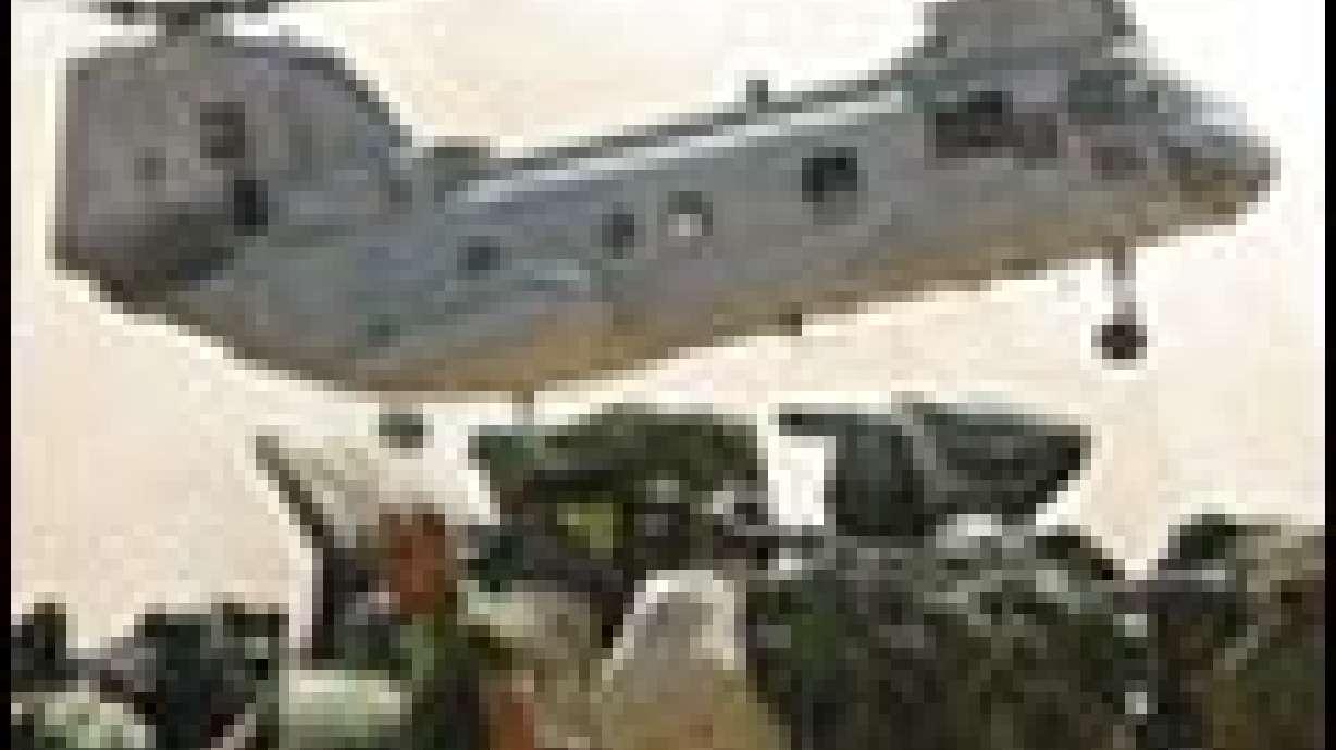 Fierce Fighting on Road to Baghdad