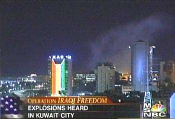 Missile Explodes Near Kuwait City Mall