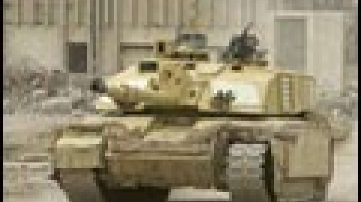 British Push Into Basra