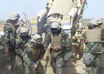 Clearing the Way for Assault on Baghdad