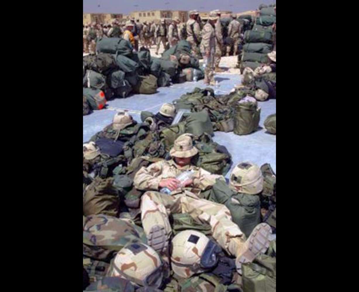 U.S Forces 25 Miles Outside Baghdad