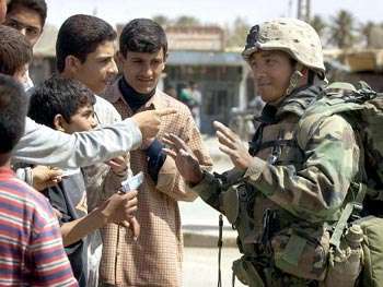 U.S. Forces Reach Airport Outside Baghdad