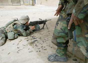 U.S. Consolidates Baghdad Position