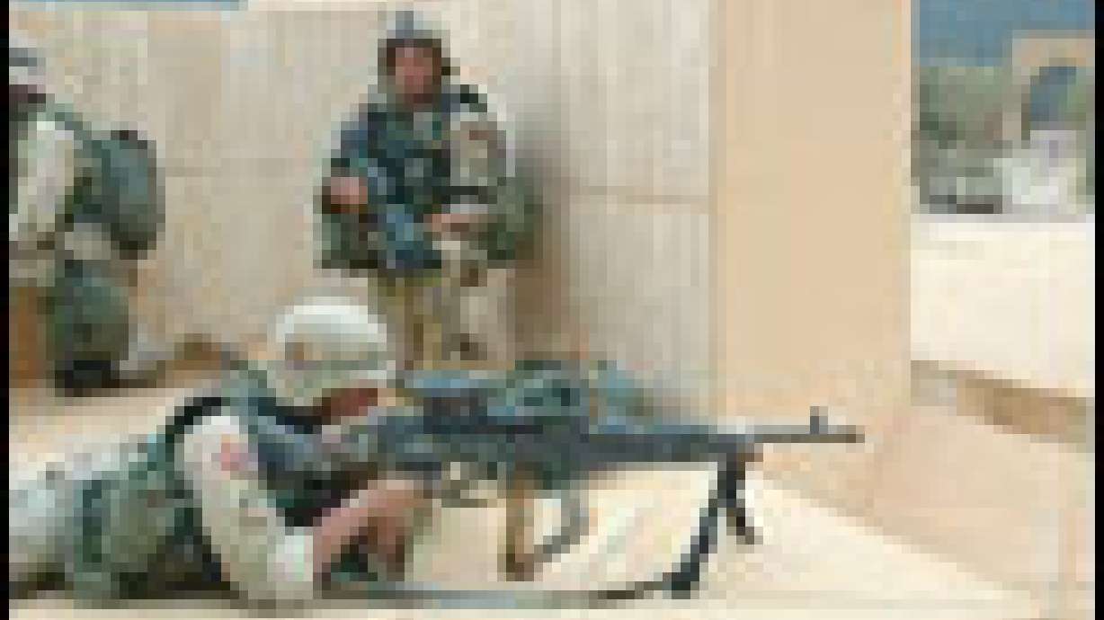 Tikrit Falls With Light Resistance