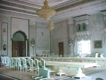 Inside Saddam's Baghdad Palace