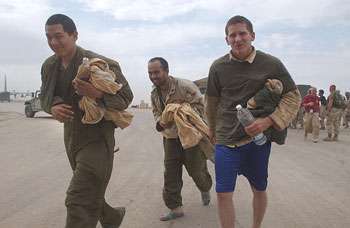 POWs Released on Road to Last Hostile Stronghold