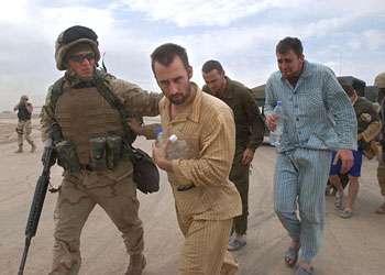 POWs Released on Road to Last Hostile Stronghold