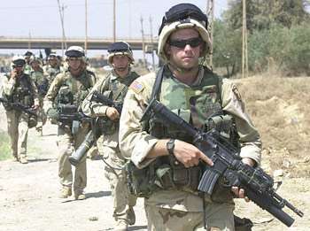 Tikrit Falls With Light Resistance