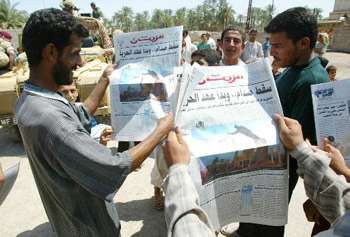 Tikrit Falls With Light Resistance