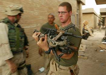 U.S. Troops Thwart Baghdad Bank Robbery