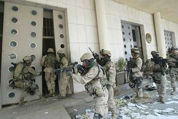 U.S. Troops Thwart Baghdad Bank Robbery