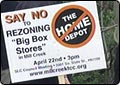 Home Depot Will Build in Mill Creek Area