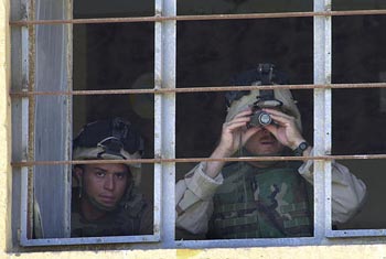 U.S. Soldiers Fire on Iraqi Protesters