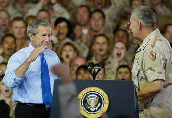 Bush: War Vs. Iraq Over Weapons Justified