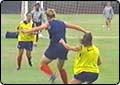 U.S. Women's National Soccer Team In Town