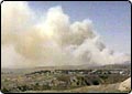 Brush Fire Burning Near Camp Williams